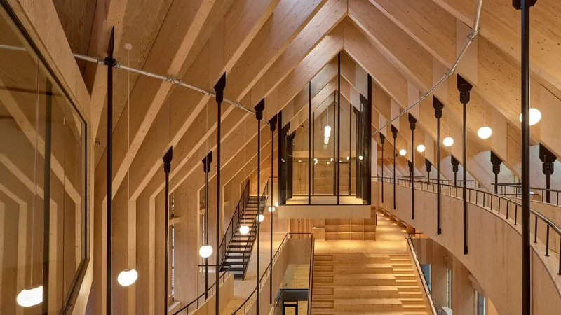 Centre de Santé Dorte Mandrup : Quand l'Architecture en Bois Devient un Remède