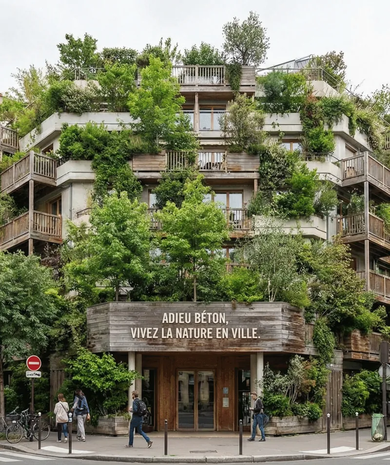 Adieu béton, vivez la nature en ville