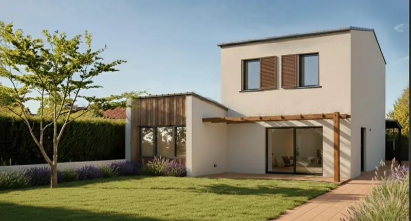 Detached house extension