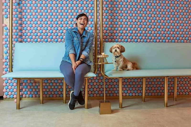 Le Pawridge Café: Lieu idéal pour humains et animaux.