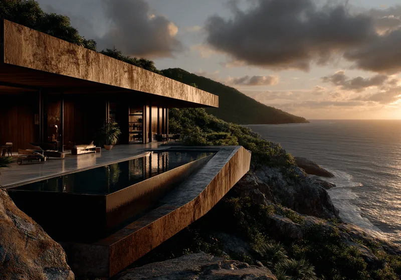 Architecture à Faible Carbone : Le Secret d'une Villa Brésilienne Révolutionnaire