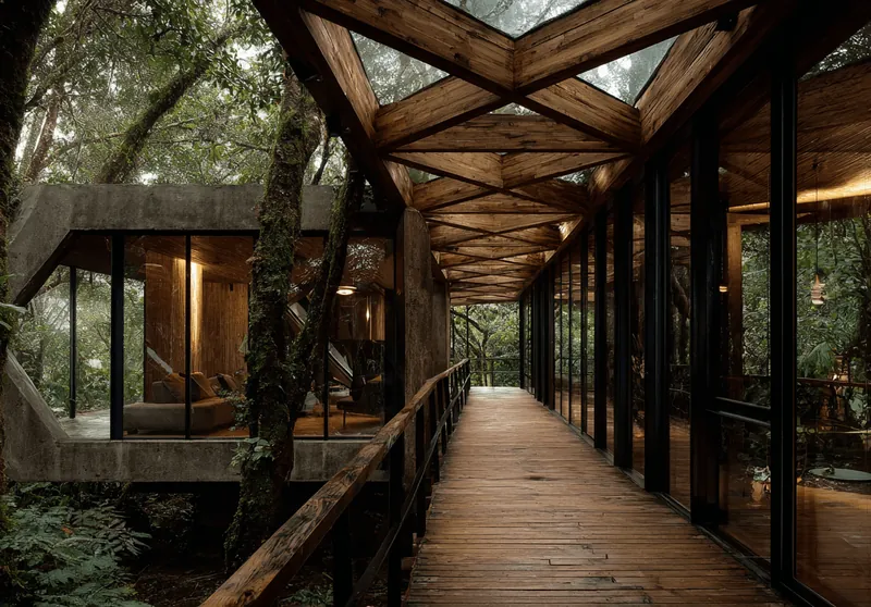 House in the Woods : Comment l'Architecture Régénératrice Redéfinit l'Habitat Durable