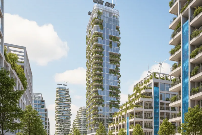 Révélez le futur des villes vertes